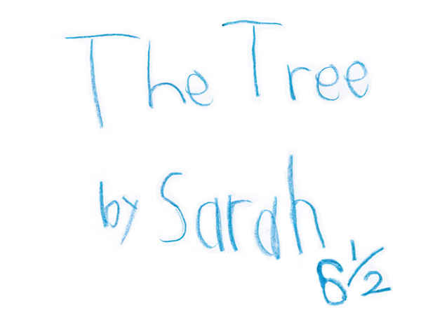 Sarah's book The Tree
